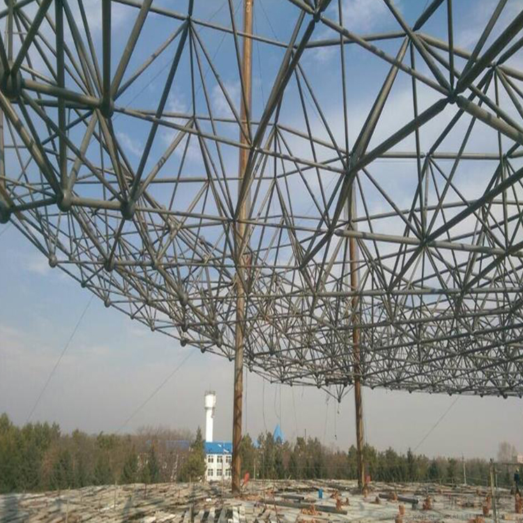 四川球形网架钢结构施工方案